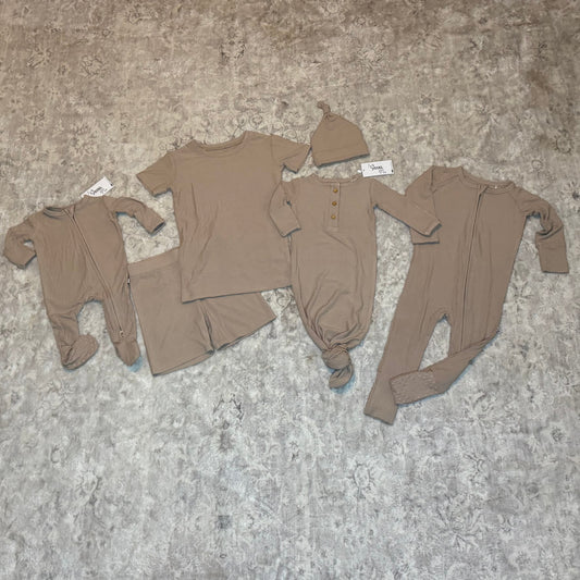 Oat Ribbed Convertible Romper