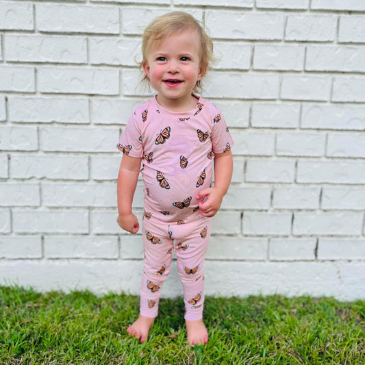 Butterfly Kisses 2-Piece Pajama Set