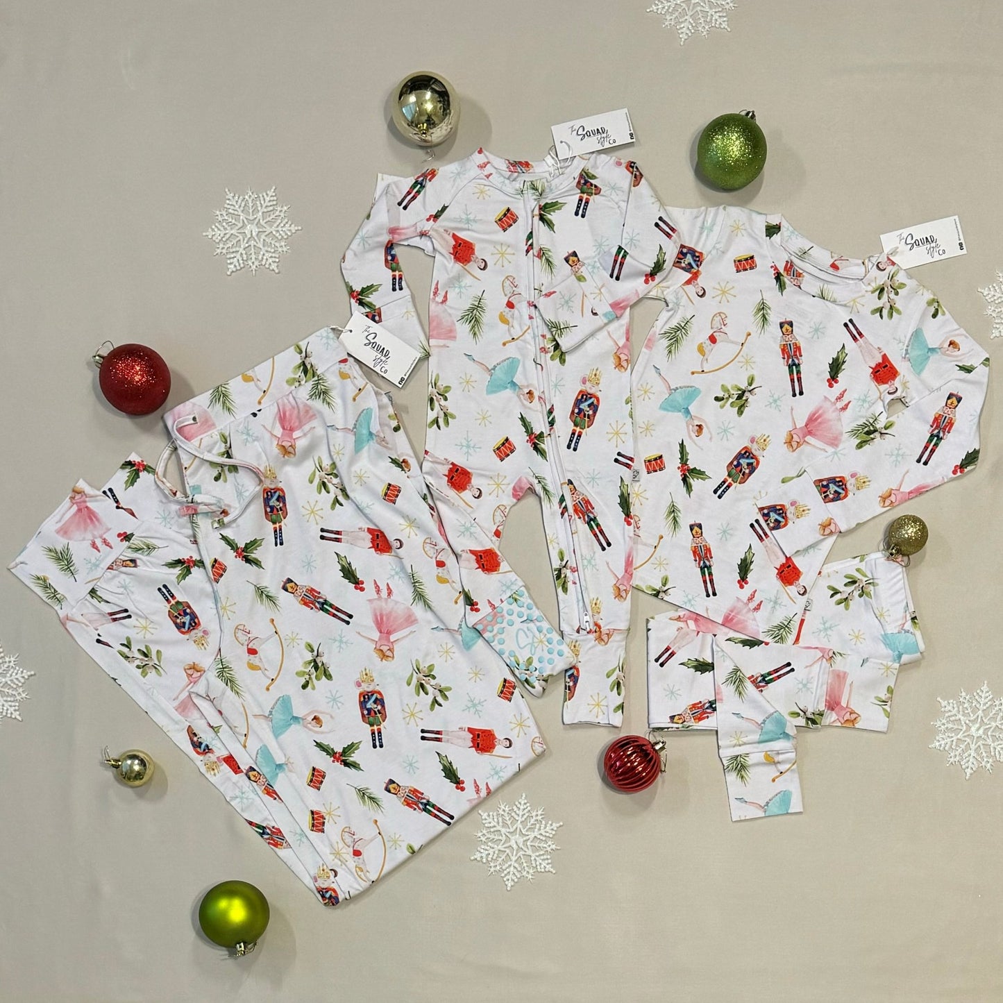 Sugar Plum Soldiers Convertible Romper
