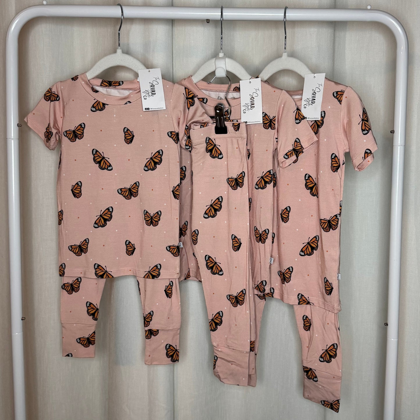 Butterfly Kisses 2-Piece Pajama Set