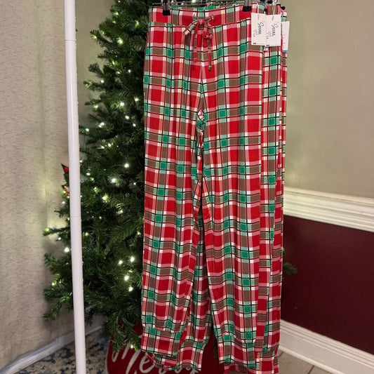 Plaid You're Here Adult Joggers