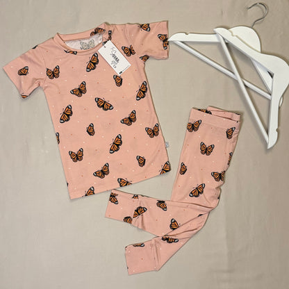 Butterfly Kisses 2-Piece Pajama Set