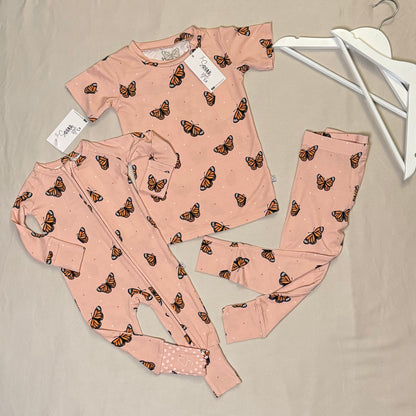 Butterfly Kisses 2-Piece Pajama Set