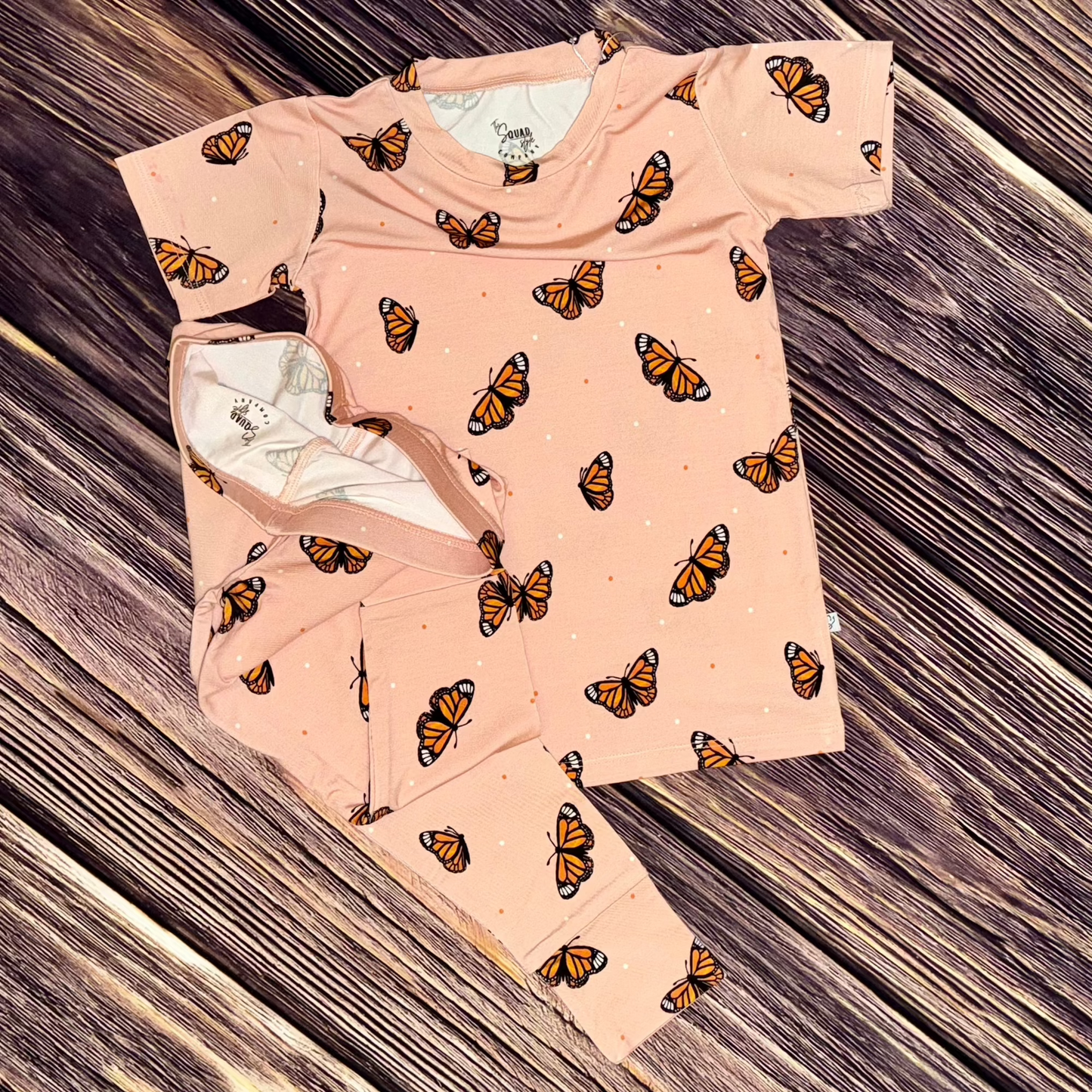 Butterfly Kisses 2-Piece Pajama Set