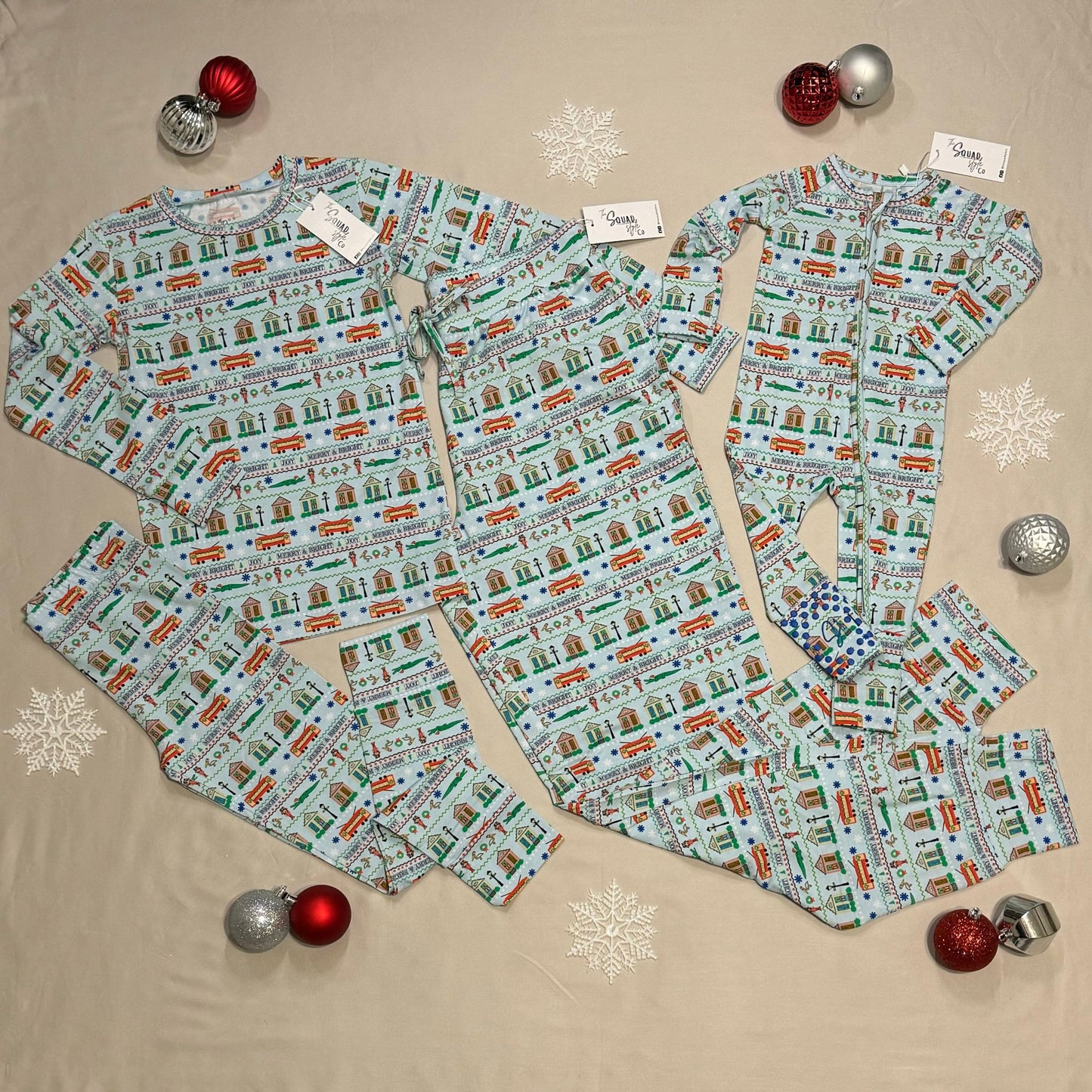 Merry NOLA Long Sleeve Pajama Set