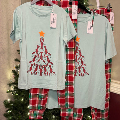 Plaid You're Here Youth Joggers