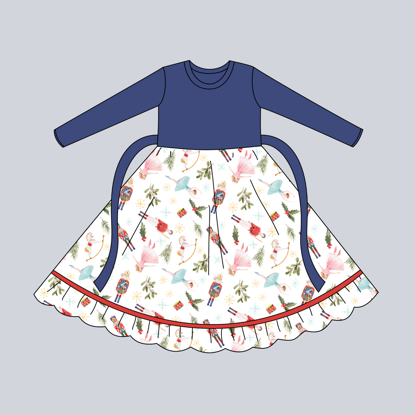 Sugar Plum Soldiers Dress